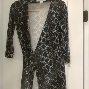 DVF wrap dress